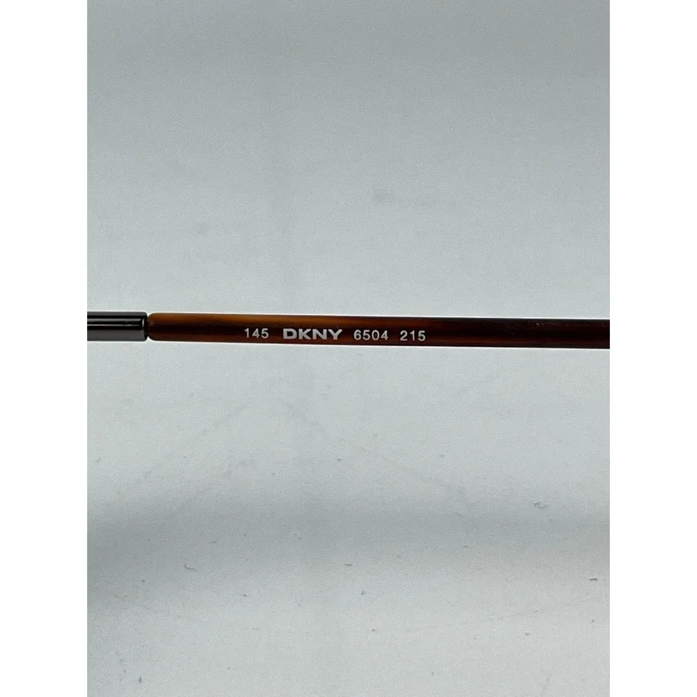DKNY 6504 215 Women's Eyeglasses Frame Red & Brown‎ Plastic Full Rim 145 mm